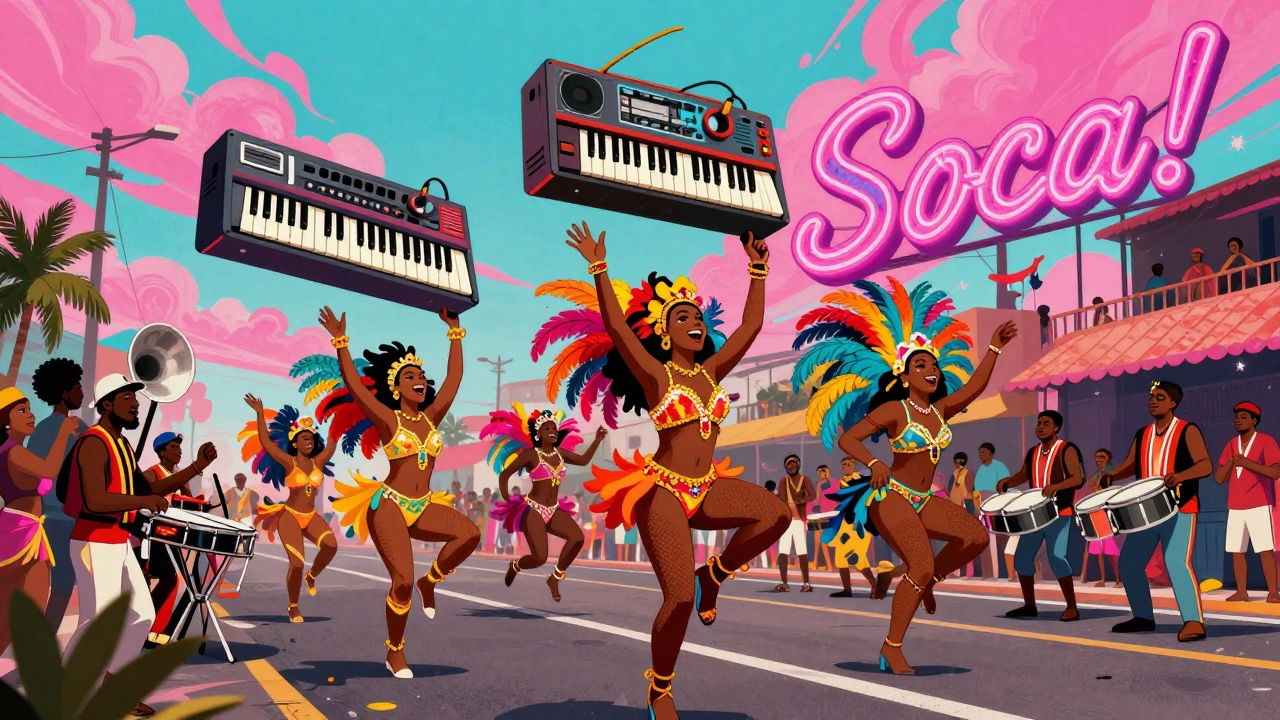 Soca and Calypso in the 1980s: How Carnival Sounds Took Over the World
