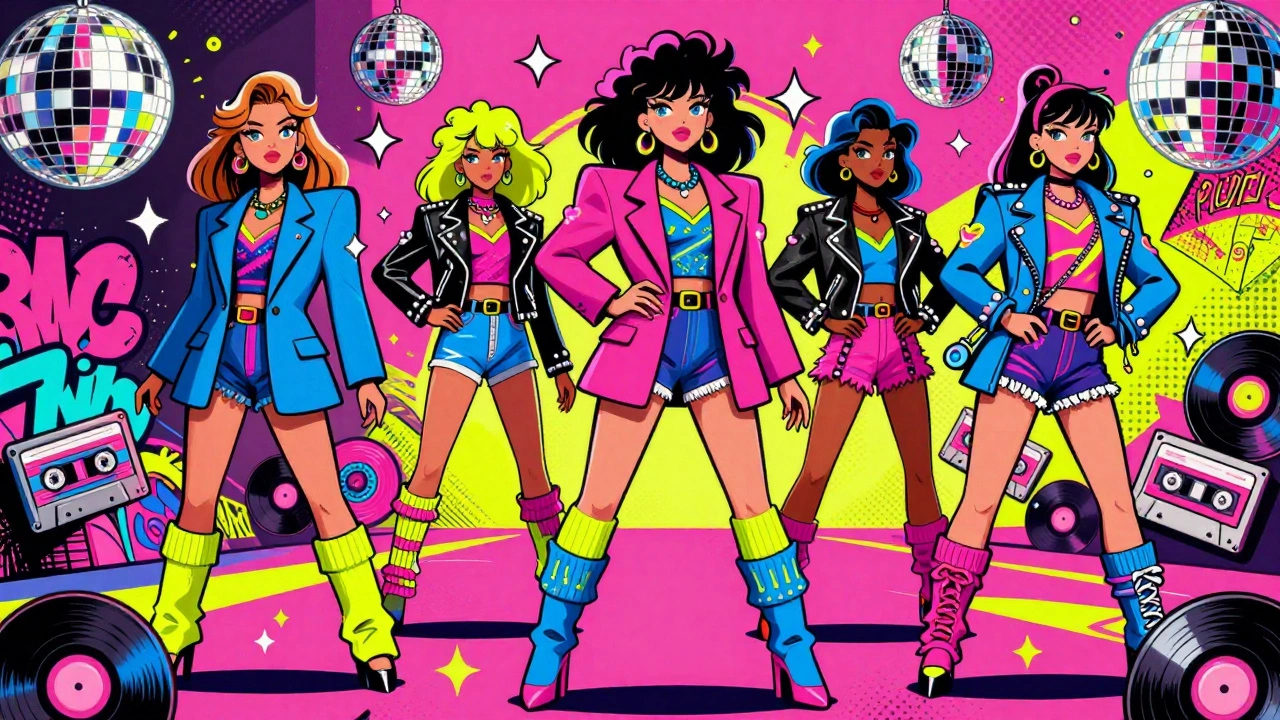 How 1980s Music Fashion Returned on Runways and Red Carpets