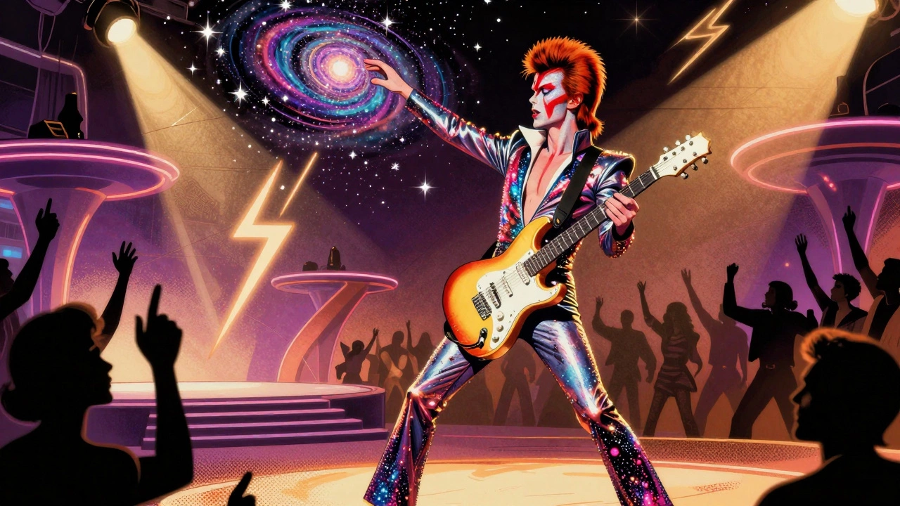 How Glam Rock’s Theatrical Visuals Still Shape Rock Music Today