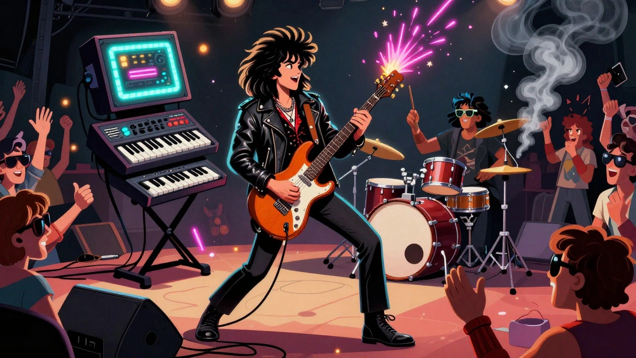 Synth-Rock Hybrids in the 1980s: When Guitars Met Drum Machines