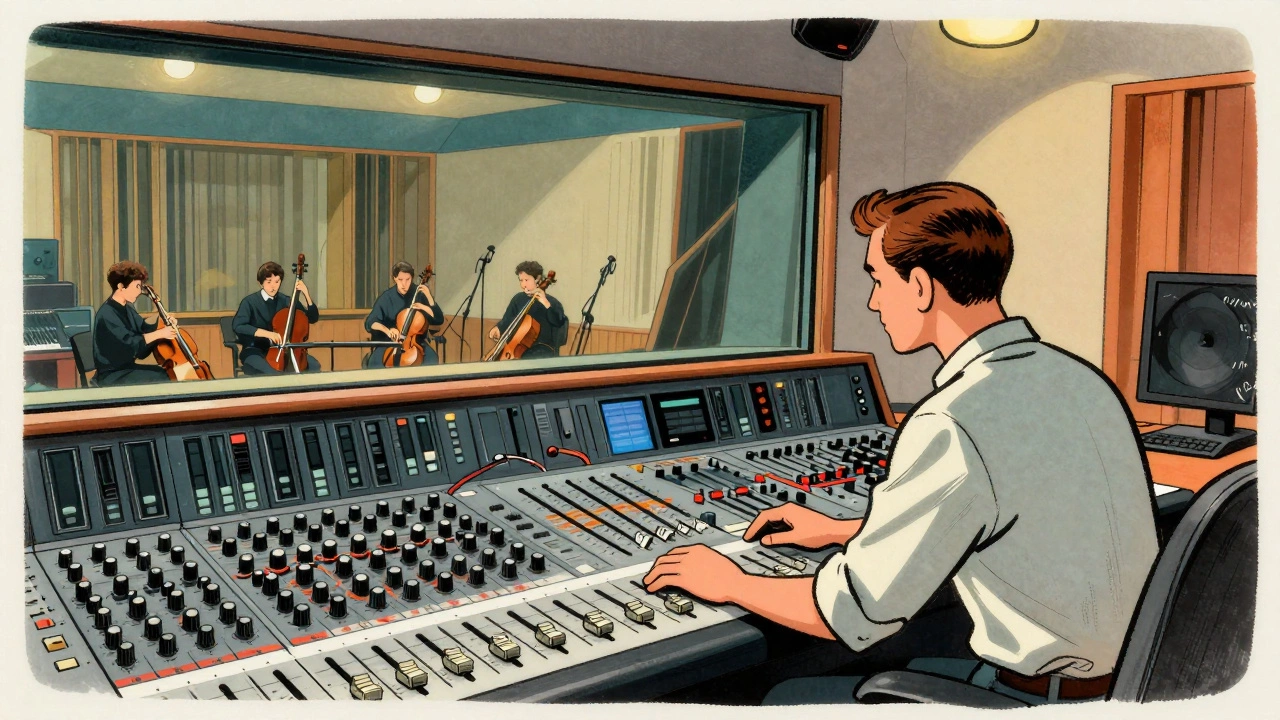 Orchestral Sessions in Pop: Coordination, Scoring, and Headphone Mixes