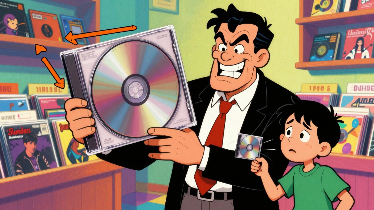 Why 1990s Piracy Actually Killed the Single CD