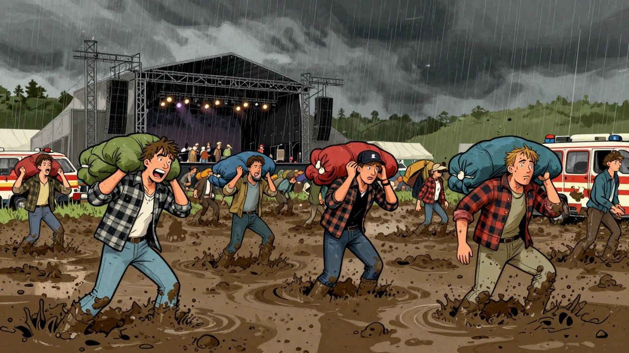 How Weather and Infrastructure Defined 1990s Outdoor Festivals