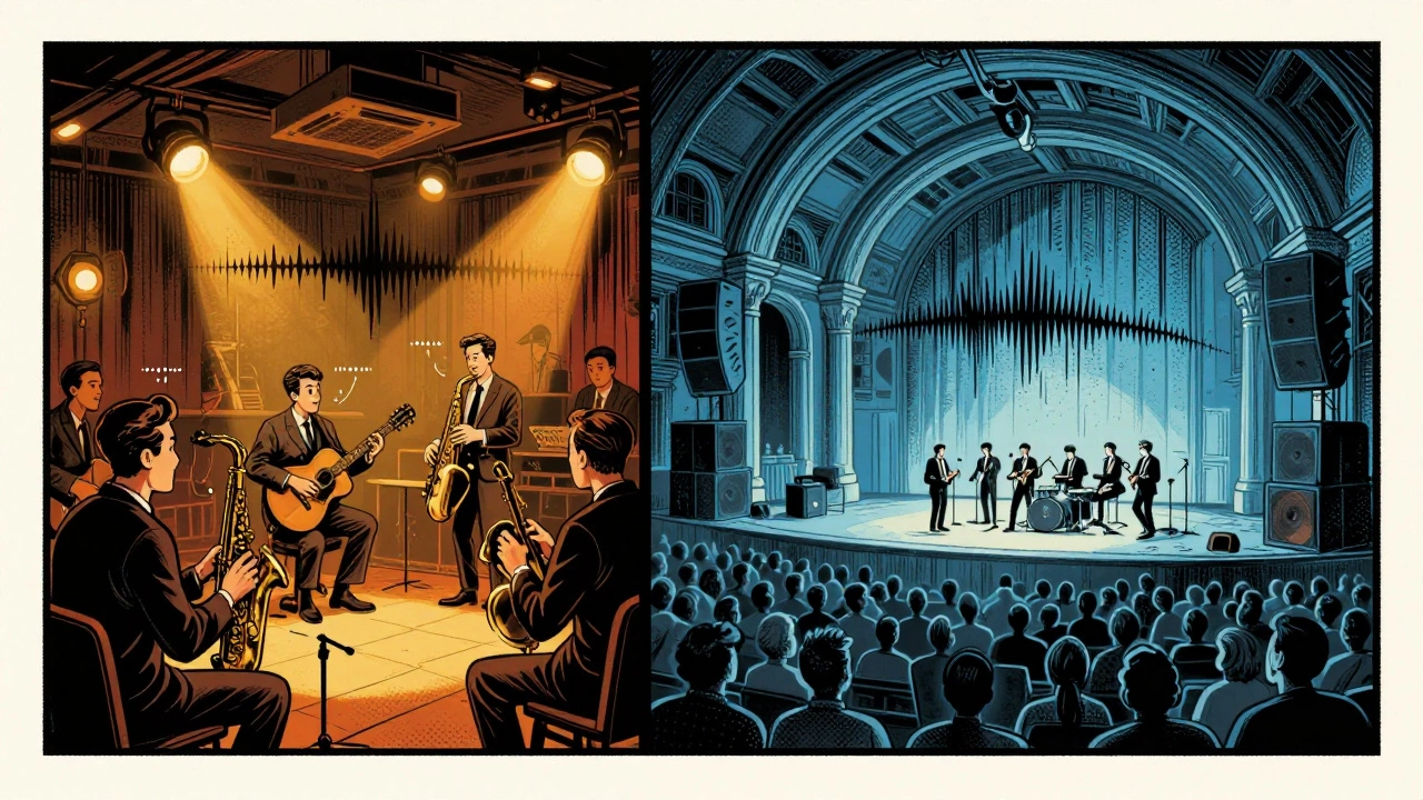 Jazz Clubs vs. Arenas: How Venue Size Shaped Jazz Fusion’s Sound