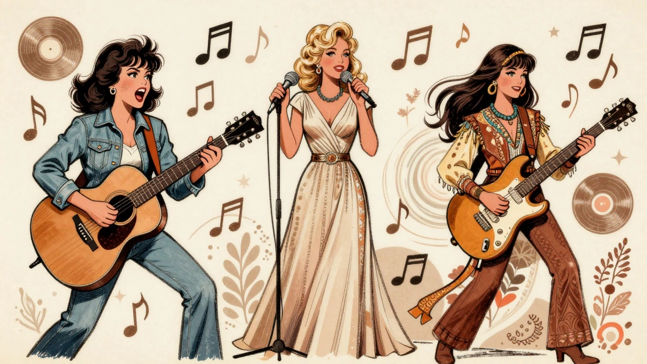 Loretta Lynn, Tammy Wynette, and Emmylou Harris: The 1970s Country Queens Who Changed Music
