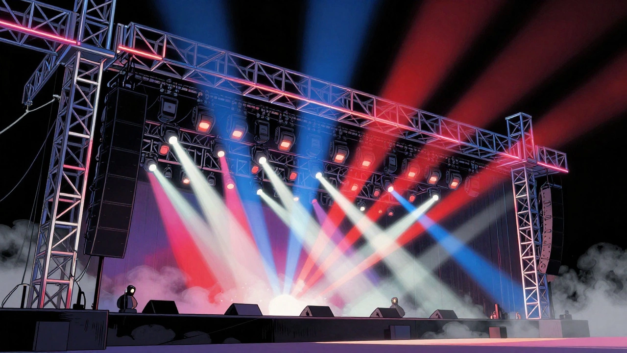 1980s Lighting Design: How Lasers, Trusses, and PAR Cans Created Concert Spectacle