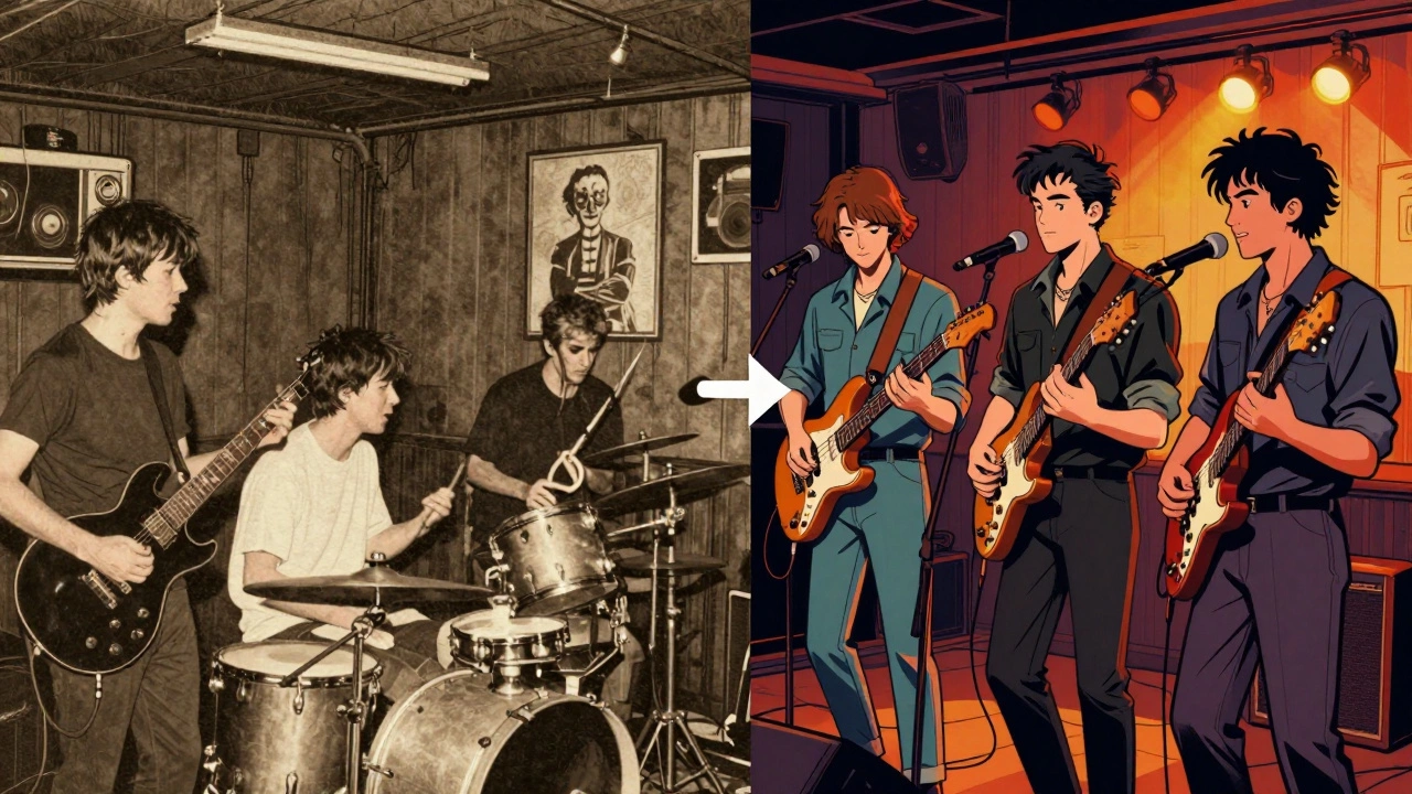 Comparison of gritty documentary vs polished concert photos