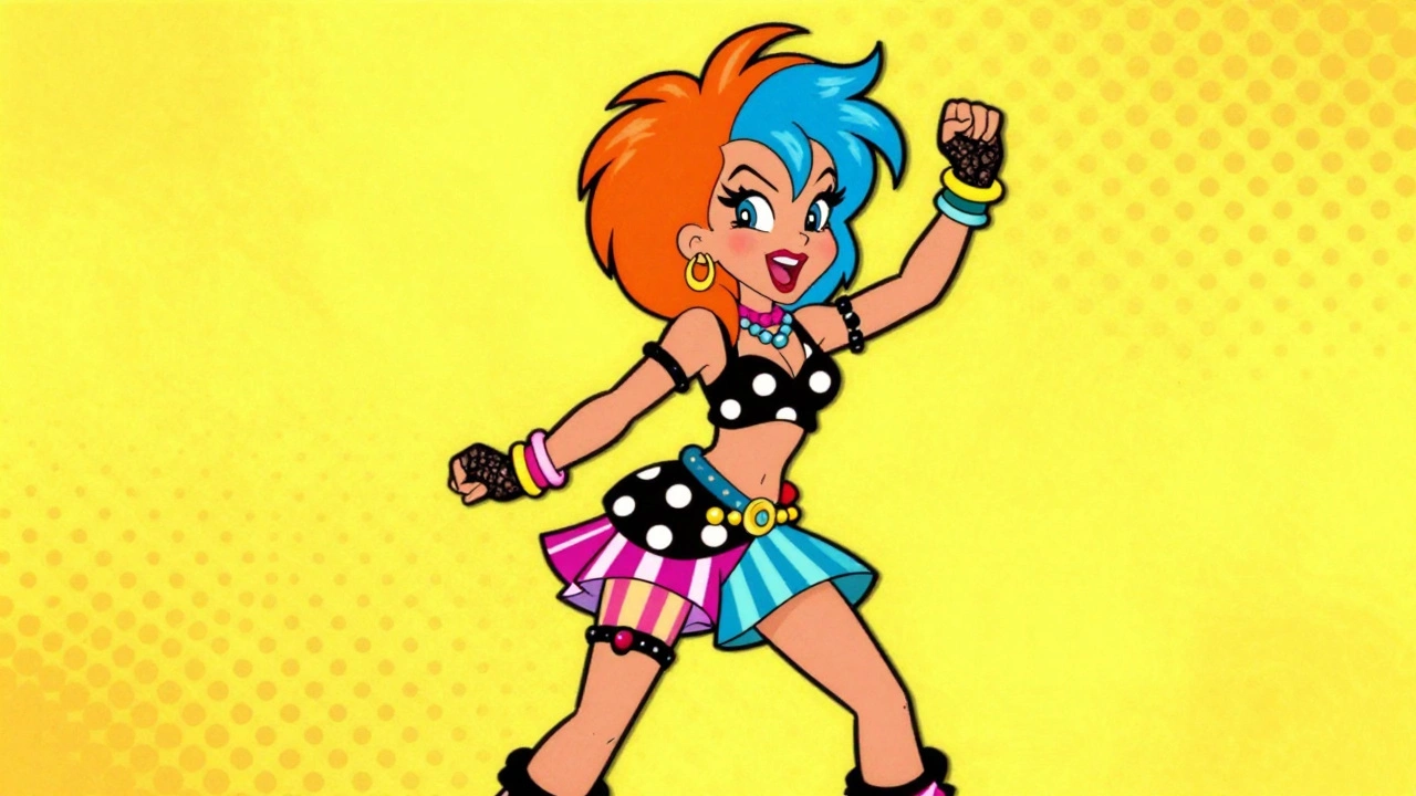 Cyndi Lauper’s 1980s Color Explosion: DIY Meets Pop
