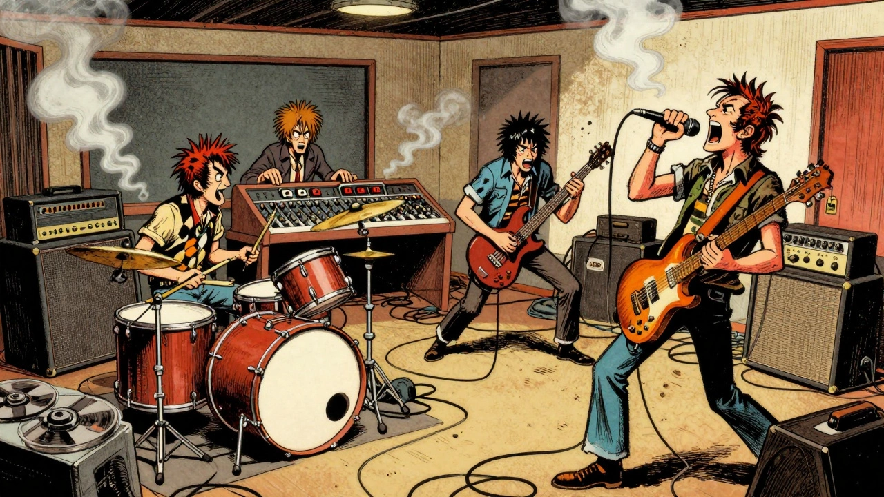 Recording Punk: Raw Production vs. Studio Refinement