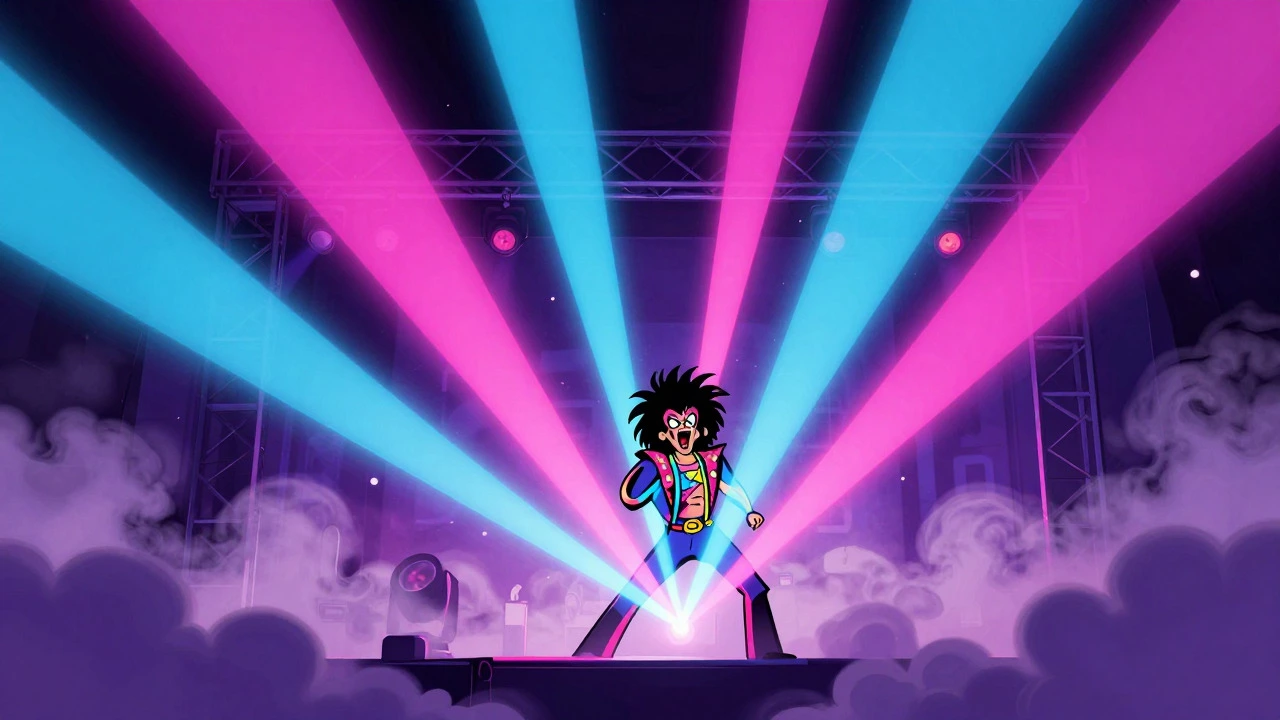 Glam Rock Stage Lighting: Lasers, Fog & Color Drama Guide
