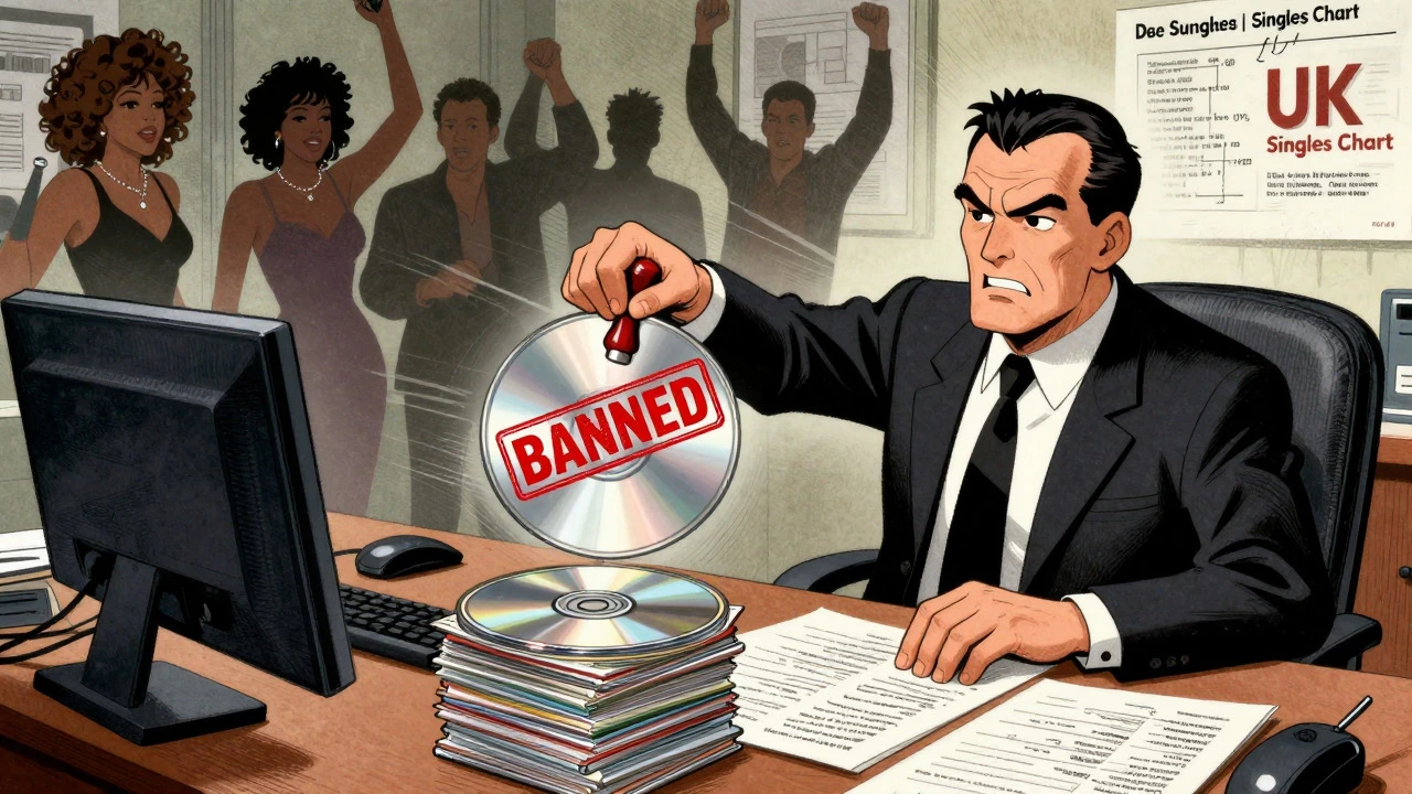 Official lifting ban on CD singles in chart office, 1987