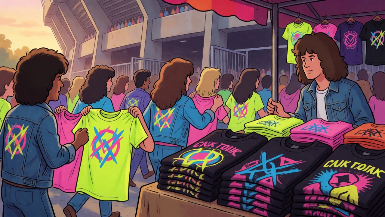 1980s Tour Merch: How T-Shirts and Programs Built Rock Revenue