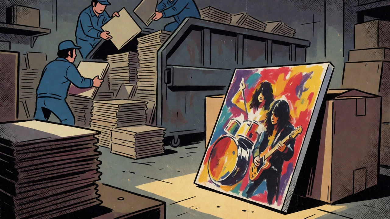 Archiving Original Art: Preserving 1970s Cover Masters