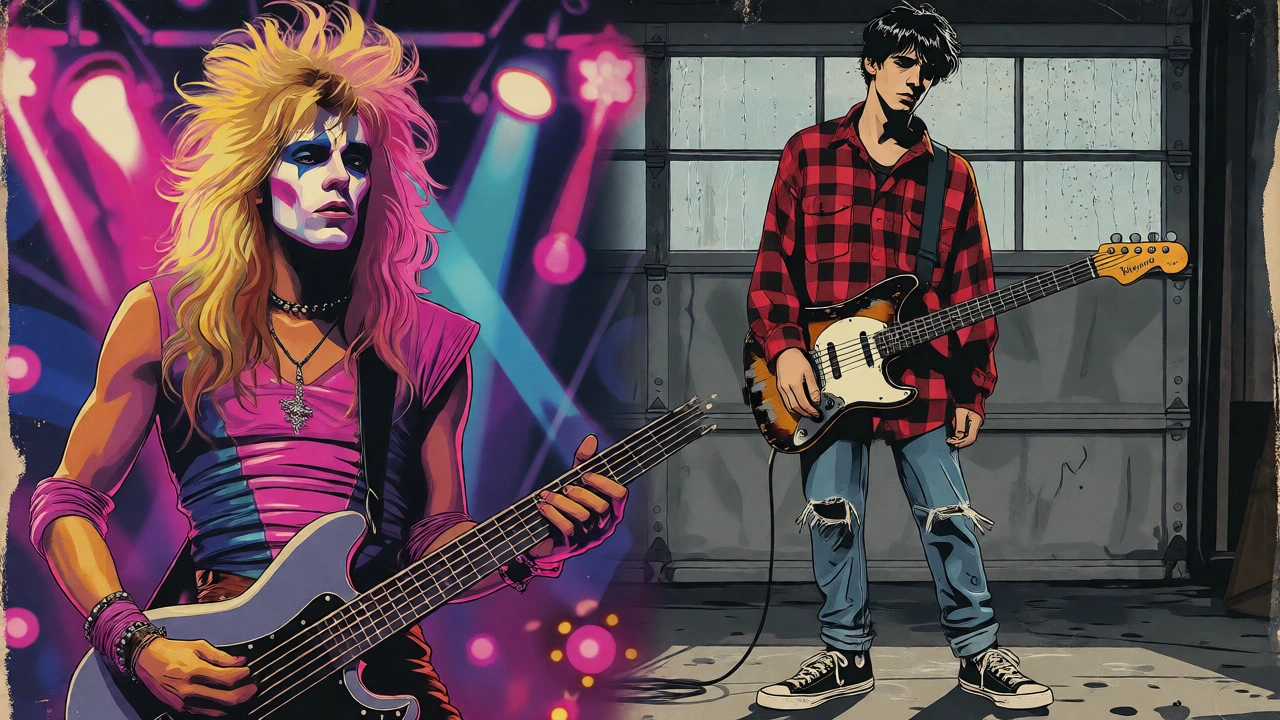 Grunge’s Rejection of 1980s Excess: The Nirvana Effect