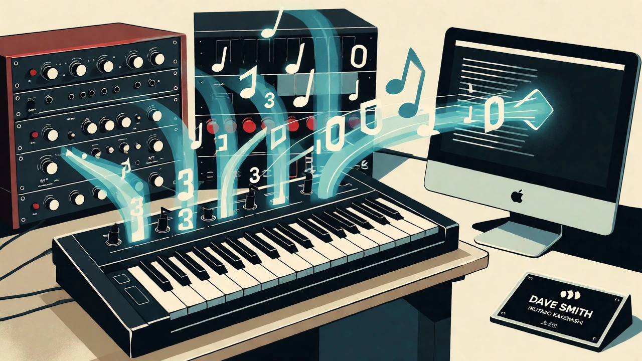 Modern studio setup with one controller linked to multiple devices