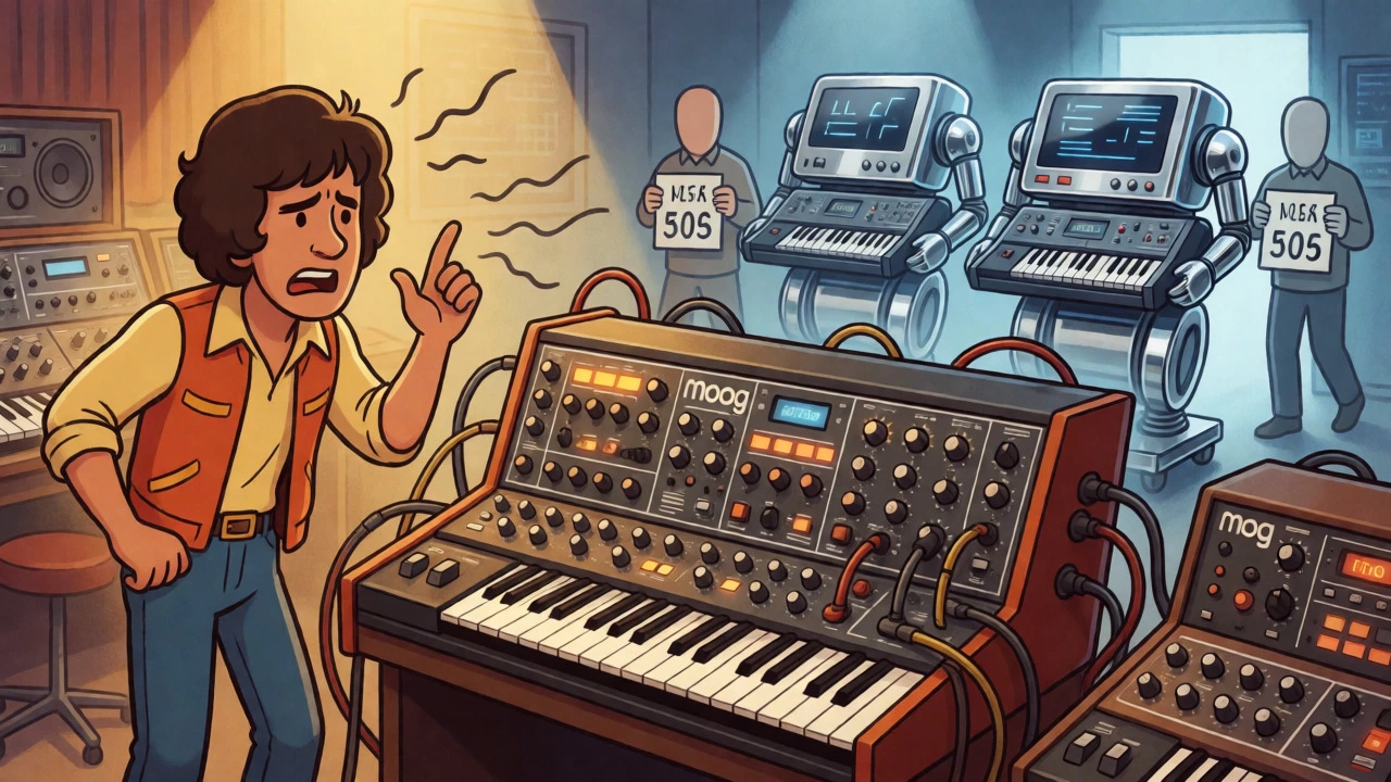 Moog Synthesizers’ Evolution in the 1980s: The Analog Last Stand