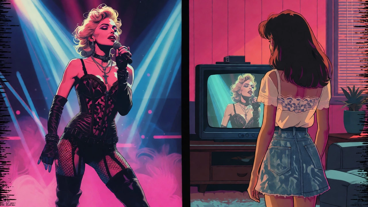 Stage vs. Street: How 1980s Music Fashion Blurred the Lines