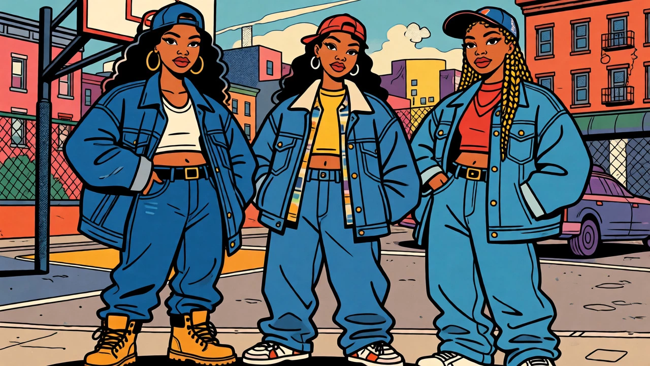 1990s R&B Fashion: Street Chic, Glam & Minimal Elegance