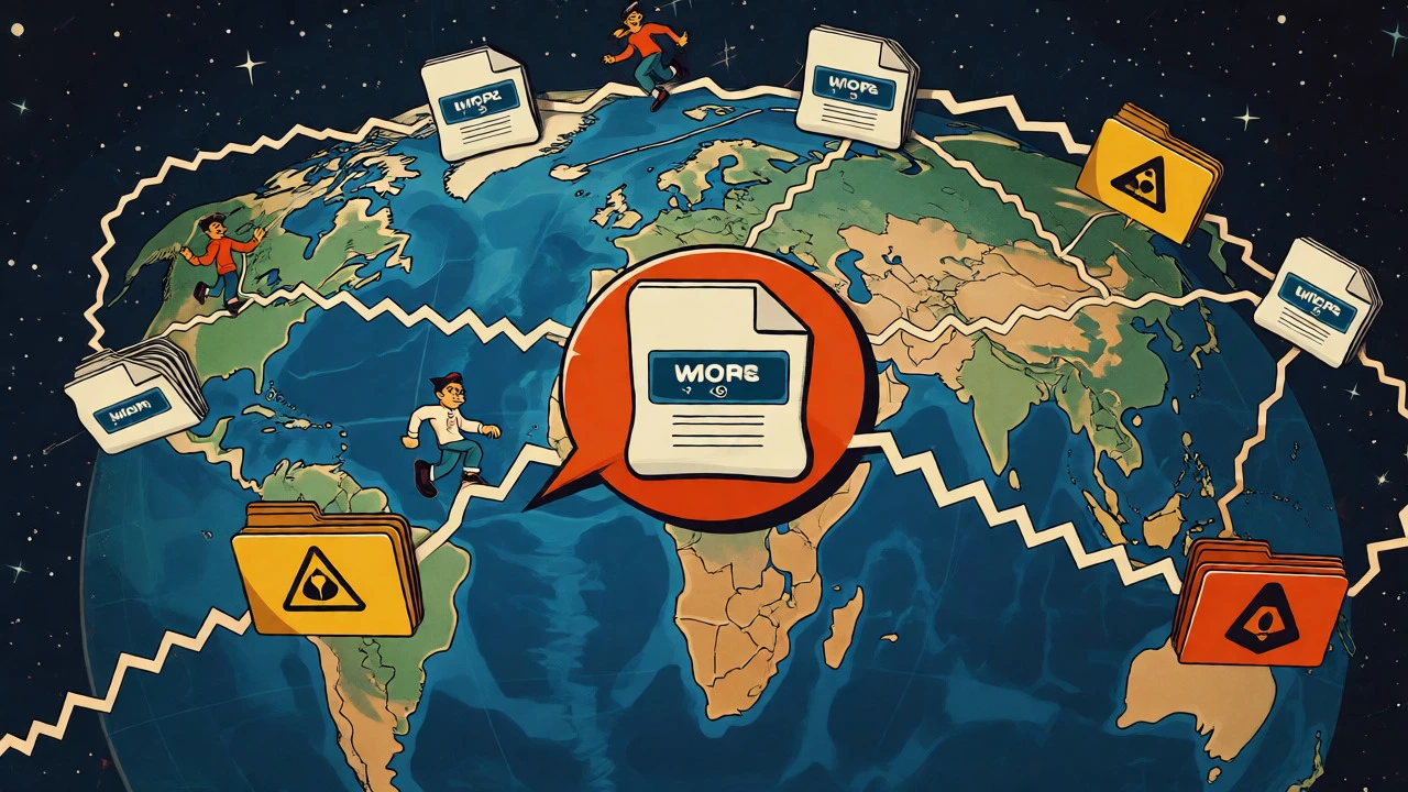 Global network spreading corrupted music metadata