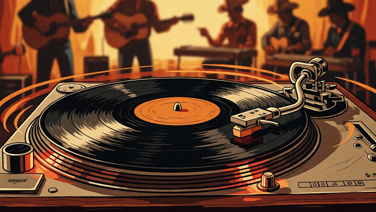 Live Country Albums of the 1970s: Capturing Dance Halls and Arenas